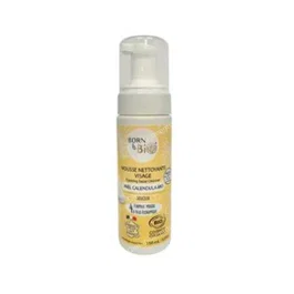 BORN TO BIO Mousse Nettoyante Visage Peau Sensible 150 ml Bio