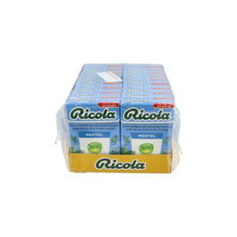 RICOLA Caramel Sans Sucre Menthol 50g