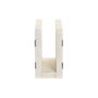 Porte-serviettes Home ESPRIT Blanc Naturel Bois d'acacia 12,7 X 7 X 12,7 CM