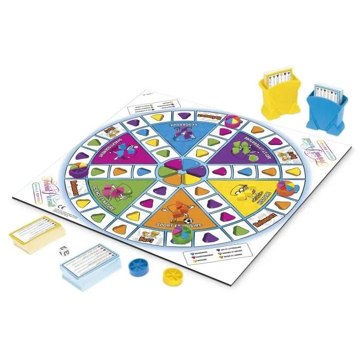 Hasbro Gaming Trivial Pursuit Famille - Jeu de société de questions-réponses, Version française, 2400 questions pour adultes et enfants Hasbro Gaming Trivial Pursuit Famille - Jeu de société de questions-réponses, Version française, 2400 questions pour adultes et enfants