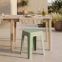 Home Deco Factory Tabouret Apilable Verde Spectra