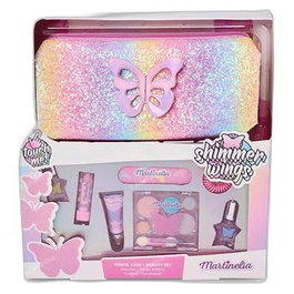 MARTINELIA SHIMMER WINGS PENCIL CASE Coffret beauté lot de 8 pièces