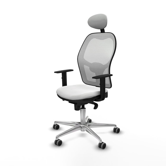 Piqueras y Crespo Chaise de Bureau Jorquera 1D086G1 Blanc