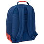 SAFTA Mochila Super Mario Bros Mamma Mia 42 cm, adaptable au chariot portemochila, compartiments principaux et latéral pour bouteille, dimensions 32 x 15 x 42 cm