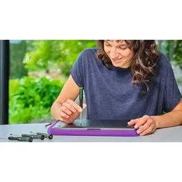 Bosch Jeu de 15 tournevis de précision avec étui, magnétiseur et pince - Inclus SL, PH, TX, HEX pour appareils électroniques, lunettes, montres