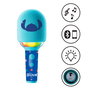 Lexibook Microphone de karaoke Stitch Mic280D Disney avec haut-parleur, lumière LED, Bluetooth, effet écho, pour enfants dès 6 ans