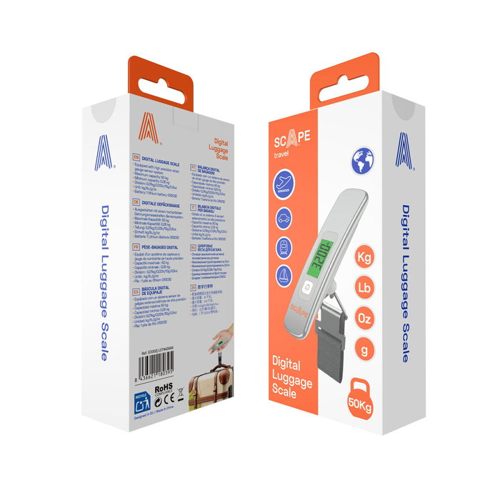 Pèse-bagages numérique Scape Travel ELS30
