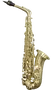 SML Saxofón Alto A420-Ii Mate Cepillado avec Kit BG
