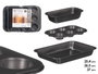 KINVARA Set de 3 Moules Rectangulaires et Diverses Formes Gris