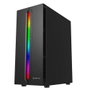 UNYKAch Lumina 205 Boîtier PC Gaming ATX Noir avec Fenêtre en Verre Trempé Ventilateur ARGB USB 3.0