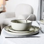 Home Deco Factory Vaisselle 12 pièces Beige Temps