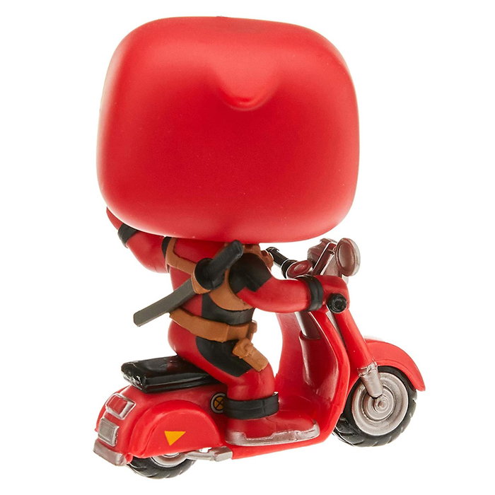 Funko Pop! Vinyl Figure - Deadpool (Marvel) - Figurine de collection de 9 cm avec vitrine - License officielle