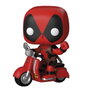 Funko Pop! Vinyl Figure - Deadpool (Marvel) - Figurine de collection de 9 cm avec vitrine - License officielle