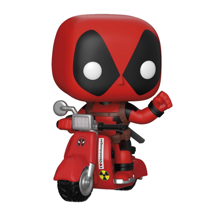 Funko Pop! Vinyl Figure - Deadpool (Marvel) - Figurine de collection de 9 cm avec vitrine - License officielle