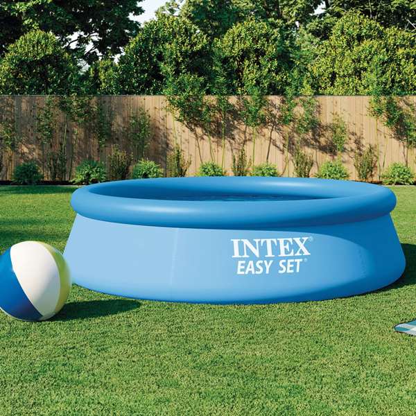 Intex 3853L Piscine ronde Easy Set 305 x 76 cm avec filtre pompe, PVC, pour enfants 6 ans et plus Intex 3853L Piscine ronde Easy Set 305 x 76 cm avec filtre pompe, PVC, pour enfants 6 ans et plus