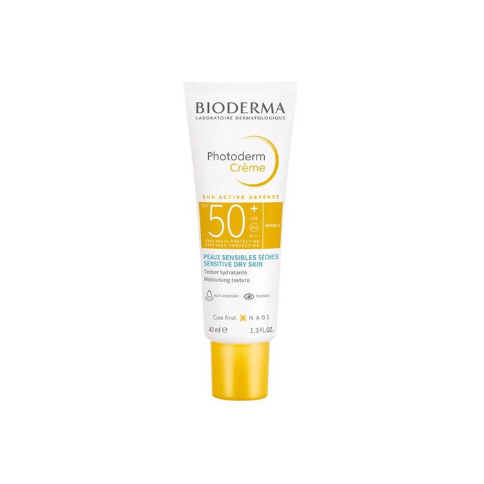 Bioderma Photoderm Crème SPF 50+ - Crème Solaire Visage et Corps Haute Protection - 40 ml Bioderma Photoderm Crème SPF 50+ - Crème Solaire Visage et Corps Haute Protection - 40 ml