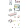 Sylvanian Families - Coffret Docteur du Village Modèle 5705 - Figurine Maman Chat Persan et Accessoires - Cabinet Médical