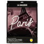 Home Deco Factory Cadre Néon LED Paris 30x40 cm