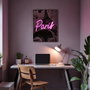 Home Deco Factory Cadre Néon LED Paris 30x40 cm