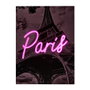 Home Deco Factory Cadre Néon LED Paris 30x40 cm