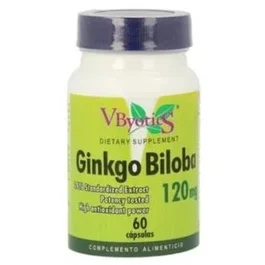 VBYOTICS Ginkgo Biloba 120mg 60 capsules
