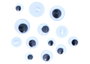 Innspiro Assortiment de 52 yeux mobiles noirs pour couture