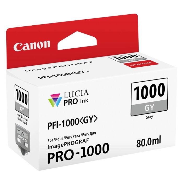Canon PFI-1000 GY Gris 80ml Canon PFI-1000 GY Gris 80ml