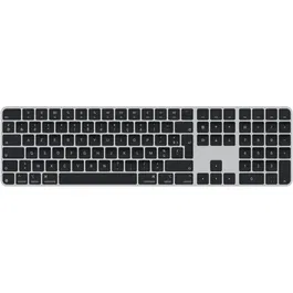 Apple Magic Keyboard avec Touch ID et pavé numérique pour Mac avec puce Apple silicon - Clavier AZERTY français, touches noires