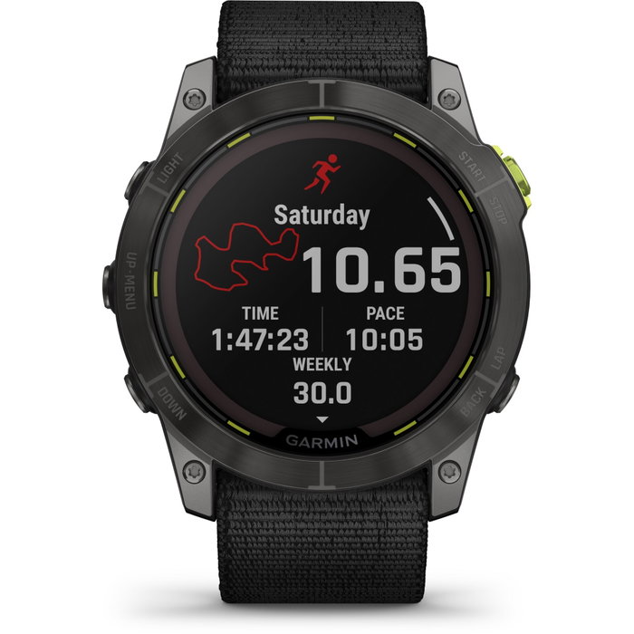 Garmin Enduro 2 Sapphire Solar DLC Titanium Black/Slate Grey