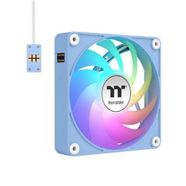 Thermaltake CT120 EX ARGB 3x Ventilateurs Magnétiques 120mm Bleu Hydrangea