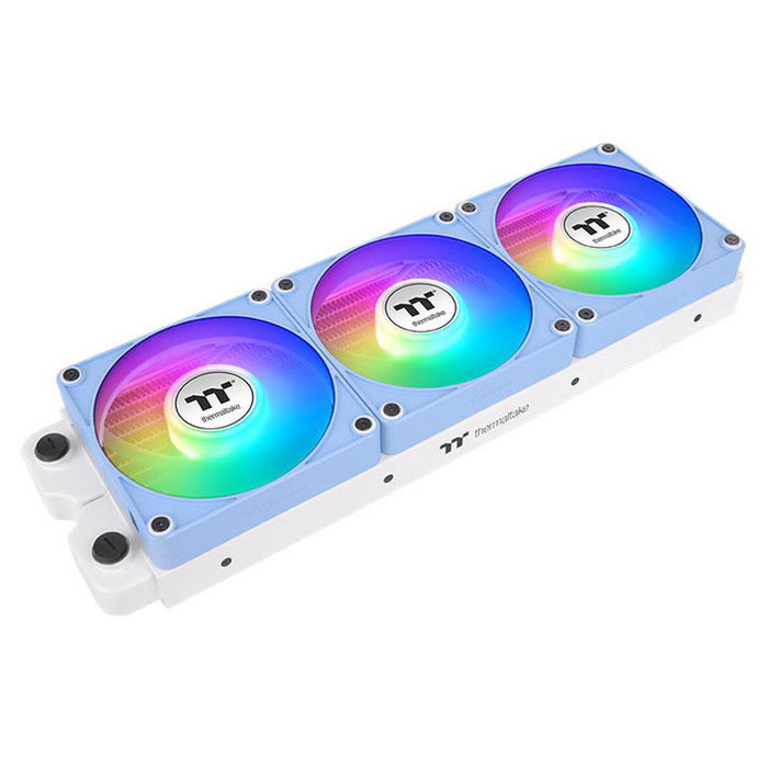 Thermaltake CT120 EX ARGB 3x Ventilateur de Boîtier Magnétique 120 mm PWM, Bleu Hydrangea, Refroidissement Silencieux 68 CFM Thermaltake CT120 EX ARGB 3x Ventilateur de Boîtier Magnétique 120 mm PWM, Bleu Hydrangea, Refroidissement Silencieux 68 CFM