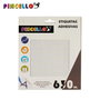 Pincello Étiquettes Adhésives Diam 13 mm 7 Pages 17x4x19 cm (Set de 120)