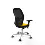 Piqueras y Crespo Chaise de Bureau Jorquera 3D086G0 Jaune