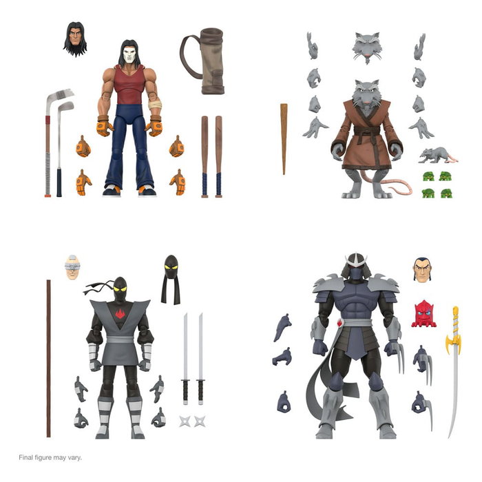 Super7 Teenage Mutant Ninja Turtles Ultimates Wave 13 Foot Ninja figurine de 18 cm