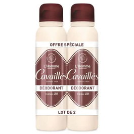Roge Cavailles Set Duo Déodorant Spray L'Homme Protection 48h 2x150ml