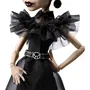 Monster High - Poupée Collection Mercredi Addams en Tenue de Bal - Robe Gothique pour Collectionneur - HXJ03
