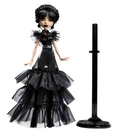 Mattel - Poupée Monster High Wednesday (Raven) avec robe - Version espagnole/portugaise