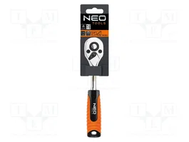 NEO TOOLS Clé à cliquet 1/4'' avec commutateur 150mm