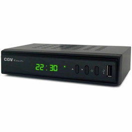 CGV ETIMO 2TC - Récepteur Enregistreur TNT HD Double Tuner - DVB-T2 HEVC H.265 - Webradio - Reçoit chaînes françaises et allemandes