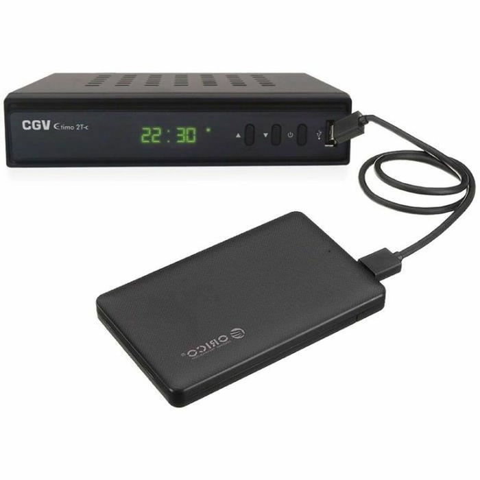 CGV ETIMO 2TC - Récepteur-enregistreur TNT HD Double Tuner