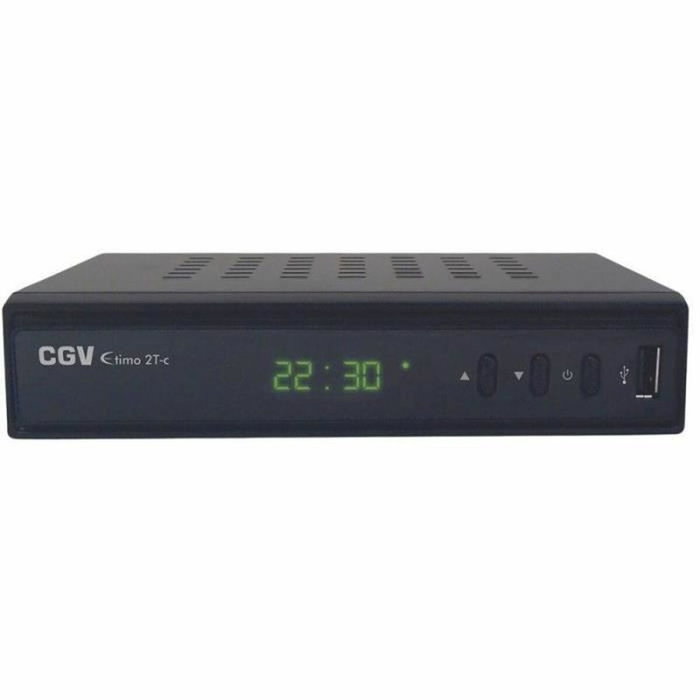 CGV ETIMO 2TC - Récepteur-enregistreur TNT HD Double Tuner