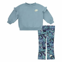 Ensemble de Sport pour Enfants Nike Fresh Cut Dolman Ruffle Bleu