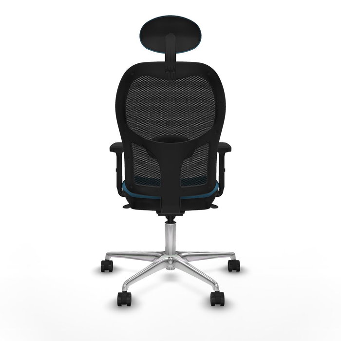 Piqueras y Crespo Chaise de Bureau avec Appui-tête Jorquera 2D086N1 Noir Vert pétrole Piqueras y Crespo Chaise de Bureau avec Appui-tête Jorquera 2D086N1 Noir Vert pétrole