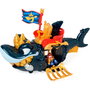 MAGIC BOX Figurine Piratix King Shark avec Dents Dorées - Ppxsp112In11 - Figurine Articulée pour Enfants - Jeu en Espagnol
