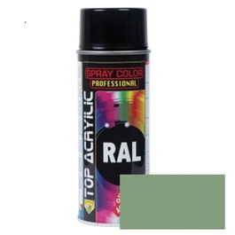 TOP ACRYLIC Spray Acrylique Mat RAL-6021 400ml Vert Pâle
