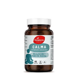 EL GRANERO Calma avec passiflore et ashwagandha, 60 capsules