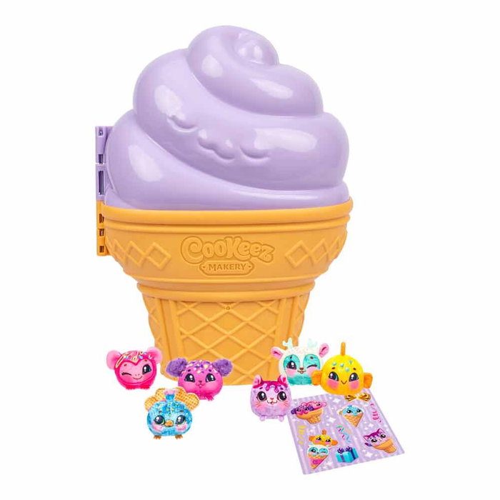 MOOSE Cookeez Makery Yum Yumz Coffret Glace Géante avec 6 Peluches MOOSE Cookeez Makery Yum Yumz Coffret Glace Géante avec 6 Peluches