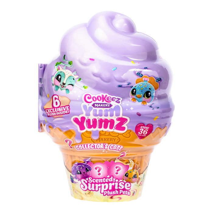 MOOSE Cookeez Makery Pack Yum Yumz 23607 - Peluches parfumées à collectionner, jeu pour enfants à partir de 5 ans