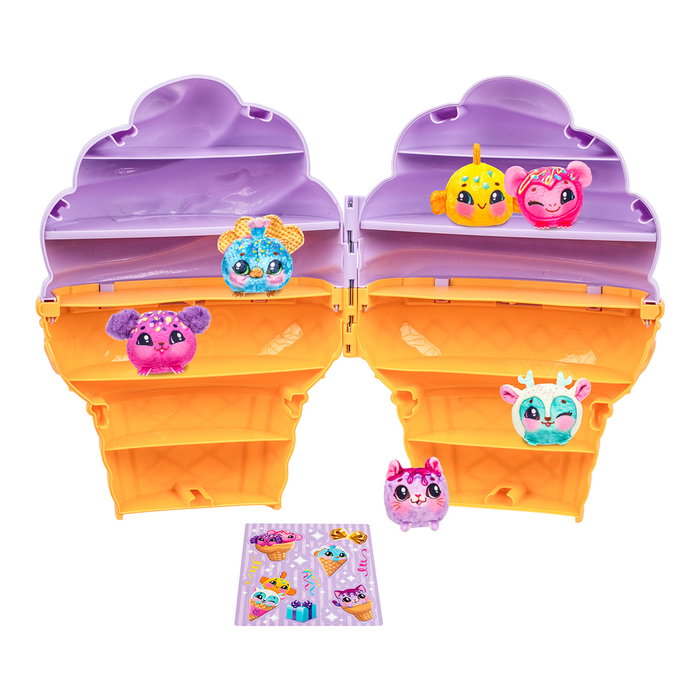 MOOSE Cookeez Makery Pack Yum Yumz 23607 - Peluches parfumées à collectionner, jeu pour enfants à partir de 5 ans