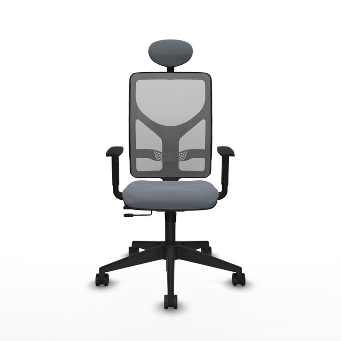 Piqueras Y Crespo Motilla Chaise de bureau Gris avec mécanisme Sincro/Traslack